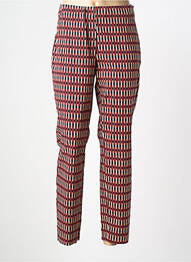 Pantalon 7/8 elasticitate mărime normală roșu GARDEUR femme