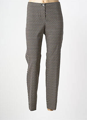 Pantalon 7/8 elasticitate mărime normală verde GARDEUR femme