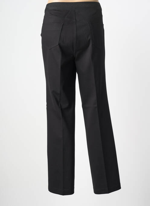 Pantalon evazat elasticitate mărime normală negru GARDEUR femme