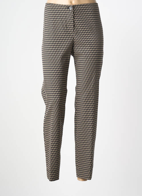 Pantalon 7/8 elasticitate mărime normală verde GARDEUR femme