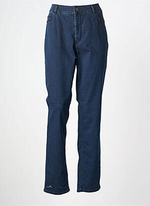 Blugi cu croială slim țesătură brută mărime normală albastru GARDEUR femme