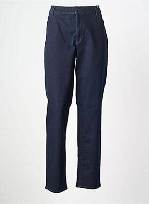 Blugi cu croială slim țesătură brută mărime normală albastru ATELIER GARDEUR femme