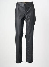 Pantalon slim țesătură acoperită mărime normală negru ATELIER GARDEUR femme