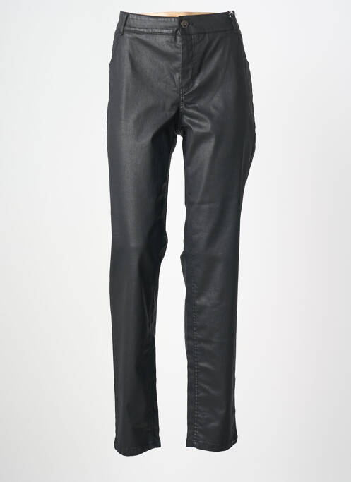 Pantalon slim țesătură acoperită mărime normală negru ATELIER GARDEUR femme