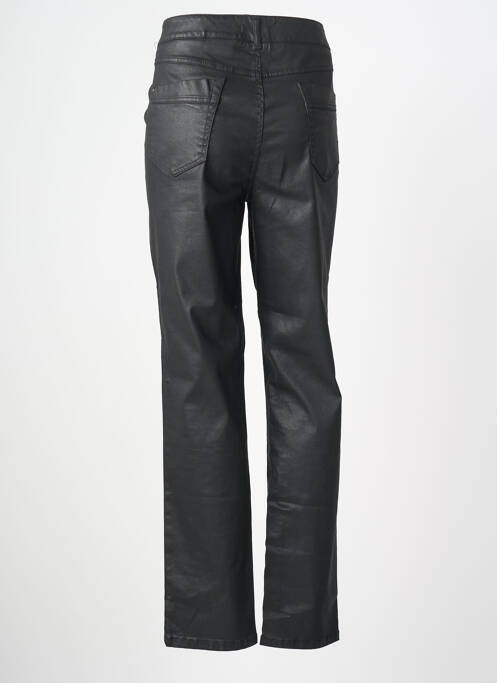 Pantalon slim țesătură acoperită mărime normală negru ATELIER GARDEUR femme