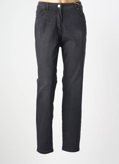 Blugi cu croială slim talie joasă talie joasă negru BASLER femme