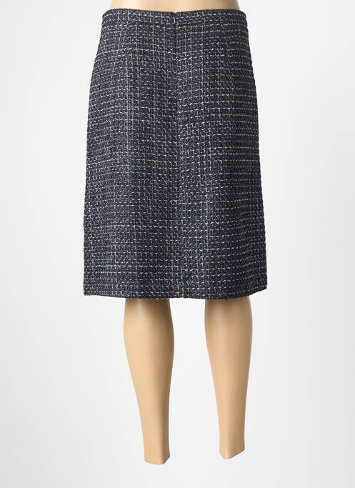 Fustă midi talie cu cleme albastru GERRY WEBER femme