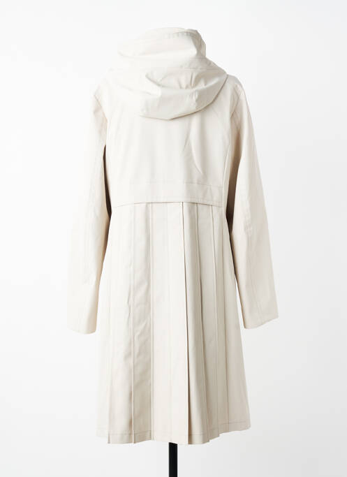 Parka închidere cu fermoar pe față cu glugă bej CREENSTONE femme