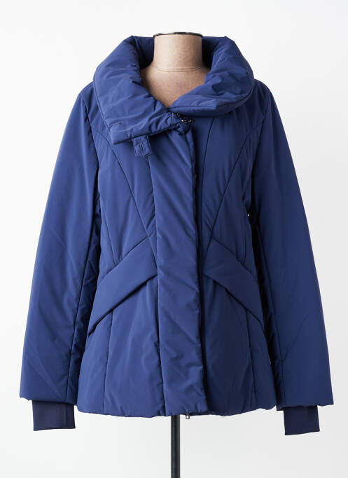 Geacă matlasată mâneci lungi cu glugă albastru CREENSTONE femme