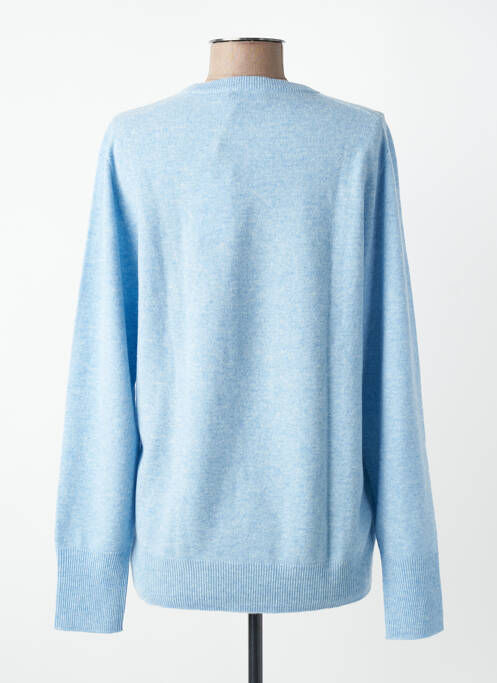 Pulover guler rotund mâneci lungi albastru ESTHEME femme
