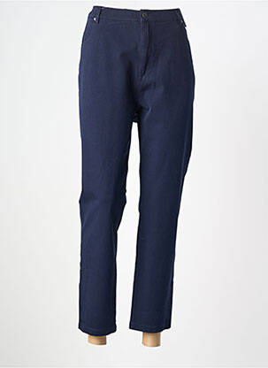 Blugi cu croială slim elasticitate mărime normală albastru MARBLE femme