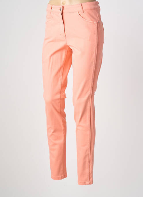 Blugi cu croială slim elasticitate mărime normală portocaliu BASLER femme