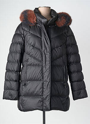 Geacă matlasată buzunare cu glugă negru GERRY WEBER femme