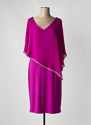 Rochie midi fără mâneci fără mâneci violet JOSEPH RIBKOFF femeie