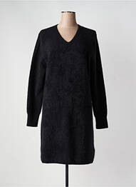 Rochie pulover croială dreaptă mâneci lungi negru ESTHEME femeie