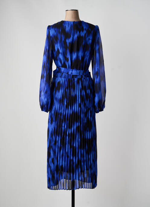 Rochie lungă mâneci lungi mâneci lungi albastru JOSEPH RIBKOFF femme
