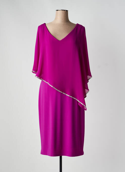 Rochie midi fără mâneci fără mâneci violet JOSEPH RIBKOFF femme
