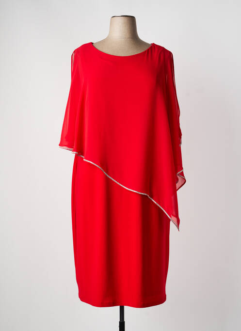 Rochie midi mâneci scurte mâneci scurte roșu JOSEPH RIBKOFF femme
