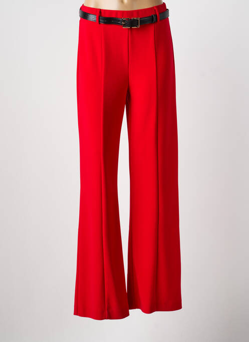 Pantalon drept elasticitate mărime normală roșu JOSEPH RIBKOFF femme