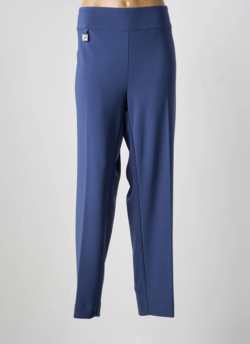 Pantalon larg țesătură poplin mărime normală albastru deschis JOSEPH RIBKOFF femme