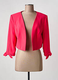 Jachete casual finisaj interior dublat roz LINEA RAFFAELLI femme