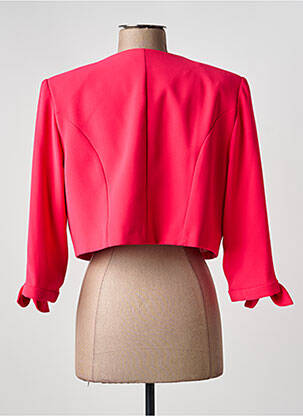 Jachete casual finisaj interior dublat roz LINEA RAFFAELLI femeie