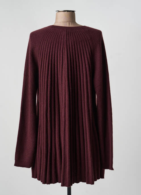 Vestă cu mâneci lungi închidere cu nasturi pe față violet ESTHEME femme