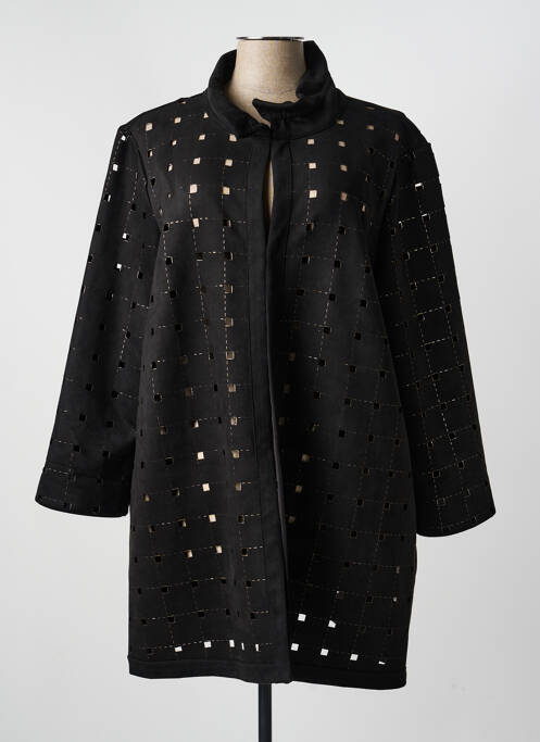 Jachete casual guler rotund negru JOSEPH RIBKOFF femme