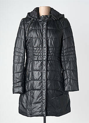 Geacă matlasată buzunare cu glugă negru DONDERS femme