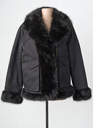 Palton scurt buzunare fără glugă negru GERRY WEBER femme
