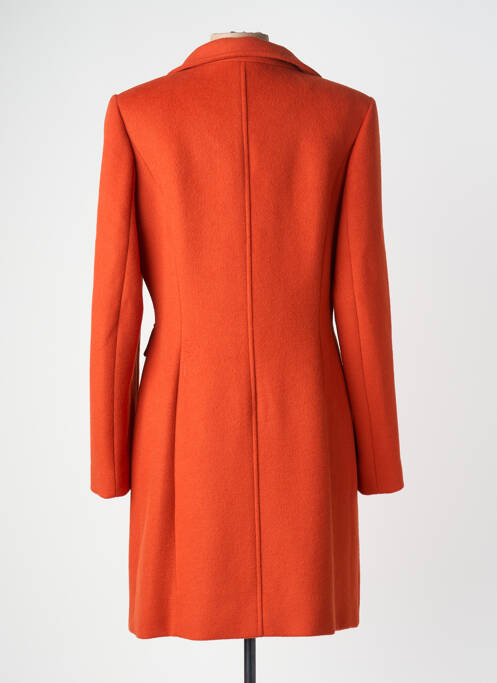 Palton lung croială cambrată fără glugă portocaliu GERRY WEBER femme