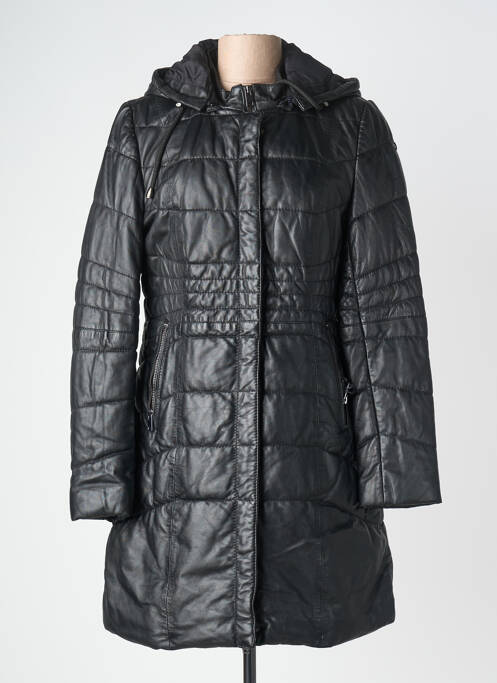 Geacă matlasată buzunare cu glugă negru DONDERS femme