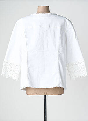 Jachete casual guler rotund alb JOSEPH RIBKOFF femeie