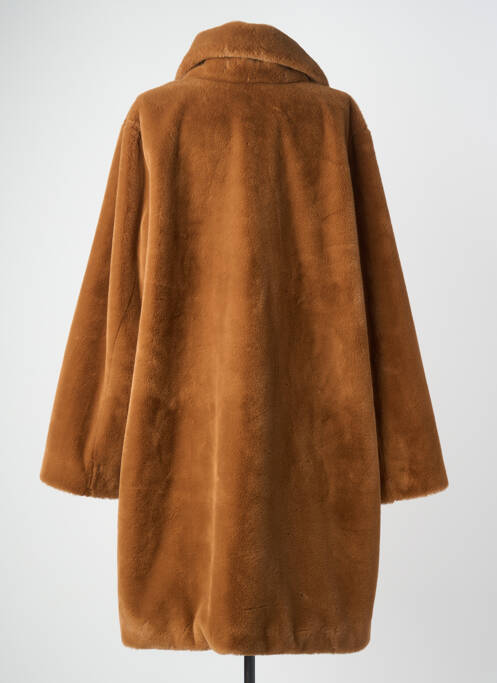 Palton lung croială dreaptă fără glugă maro JOSEPH RIBKOFF femme