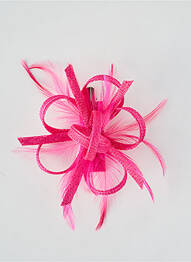 Accesoriu pentru păr închidere cu închizătoare tip clips roz MCBURN femme