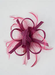 Accesoriu pentru păr închidere cu închizătoare tip clips violet MCBURN femme