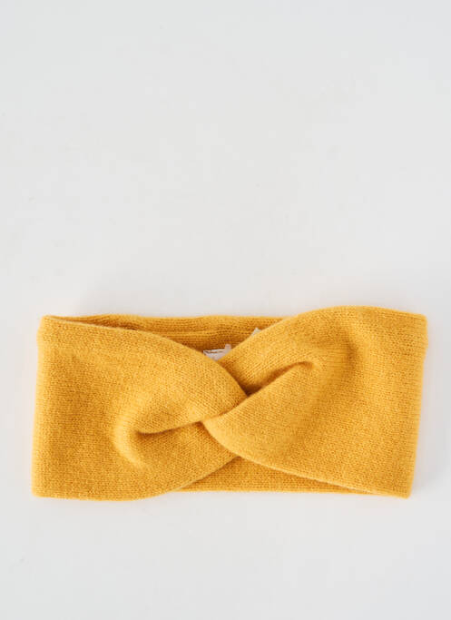 Accesoriu pentru păr închidere elastică galben LEA CLEMENT femme