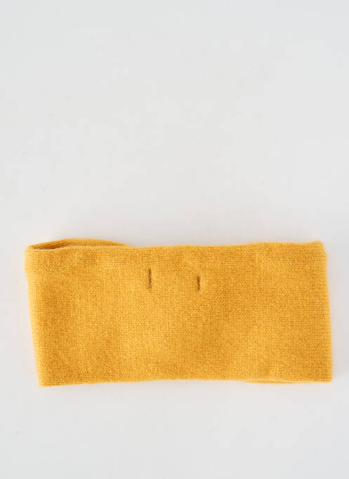 Accesoriu pentru păr închidere elastică galben LEA CLEMENT femme