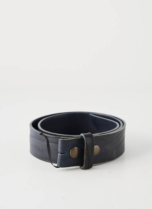 Curea efect material satinat albastru YOLETE femme