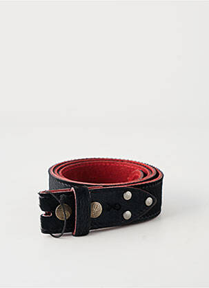 Curea efect material satinat negru YOLETE femeie