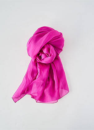 Eșarfă efect material satinat violet MALFROY femme