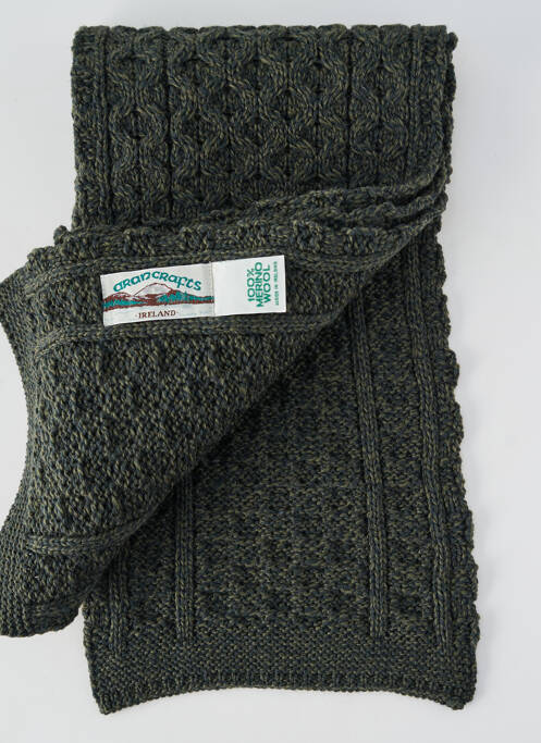 Eșarfă elasticitate verde ARAN CRAFTS femme