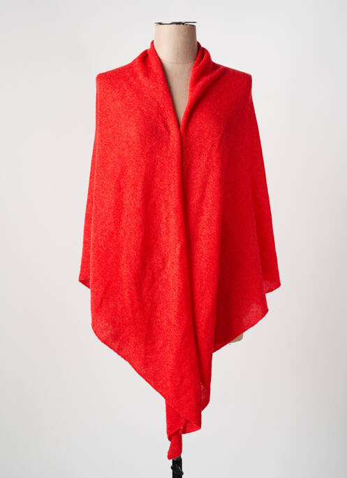 Poncho  roșu ESTHEME femme