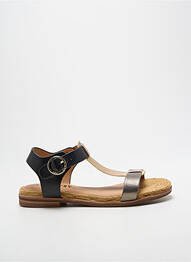 Sandale/pantofi decupați chiquet toc plat până la 3 cm negru ARMISTICE femme
