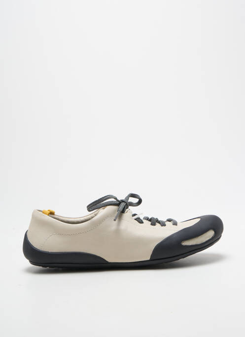 Adidași vârf rotund toc plat până la 3 cm bej CAMPER femme