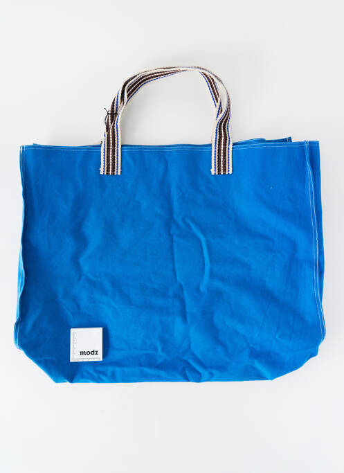 Geantă mâner cu 2 mânere de transport formă dreptunghiulară albastru STORIATIPIC femme