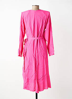 Rochie midi mâneci lungi mâneci lungi roz SEVENTY femme