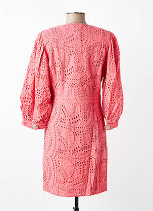 Rochie scurtă mâneci 3/4 mâneci 3/4 roz TARA JARMON femme