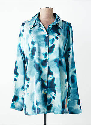 Cămașă croială fluidă mâneci lungi albastru A/W WOMAN femme