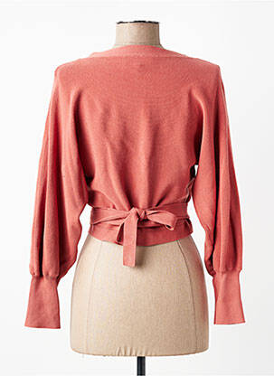 Cardigan petrecut elasticitate roz BA&SH femeie
